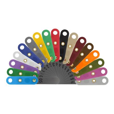 Søgerblad 1,00 mm med plastik håndtag (lysegrå)